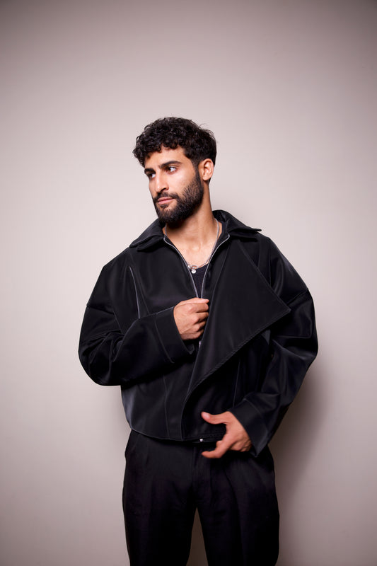 The Untamed Chamois Black Jacket
