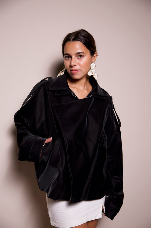 The Untamed Chamois Black Jacket