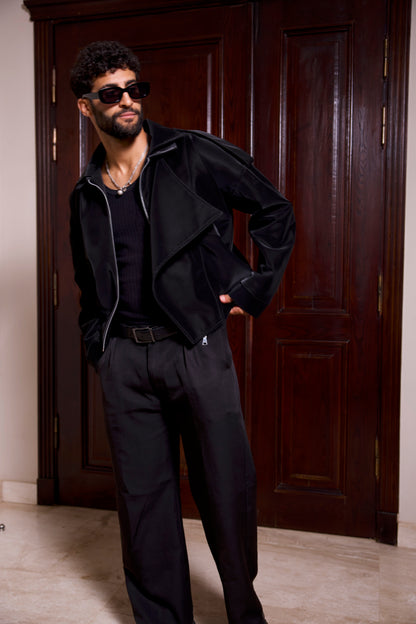 The Untamed Chamois Black Jacket