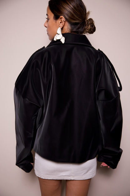 The Untamed Chamois Black Jacket