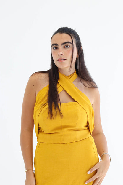 Sun-Kissed halter top