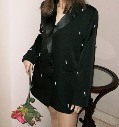 Midnight Pearl Blazer